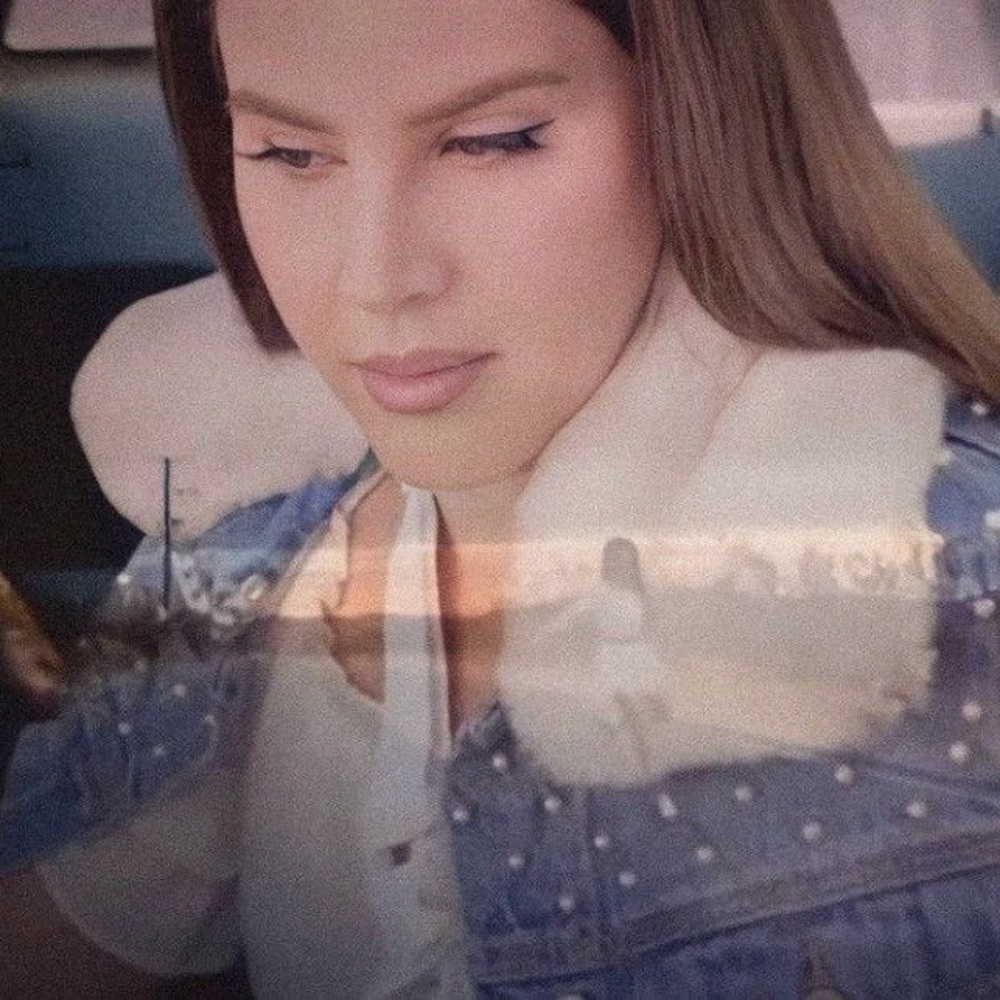 Lana Del Rey white dress jean jacket size medium